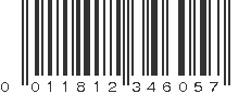 UPC 011812346057