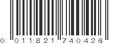 UPC 011821740426