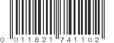 UPC 011821741102