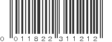UPC 011822311212