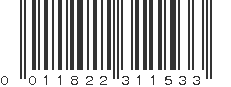 UPC 011822311533