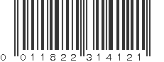 UPC 011822314121