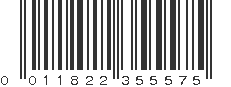 UPC 011822355575