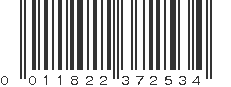 UPC 011822372534