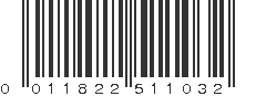 UPC 011822511032