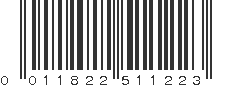 UPC 011822511223