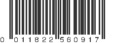 UPC 011822560917