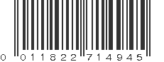 UPC 011822714945