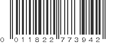 UPC 011822773942