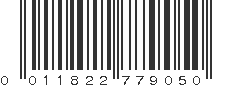 UPC 011822779050