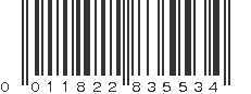 UPC 011822835534