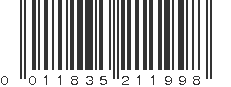 UPC 011835211998