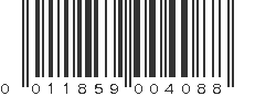 UPC 011859004088