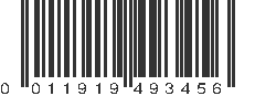 UPC 011919493456