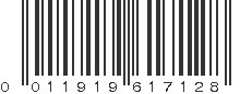 UPC 011919617128