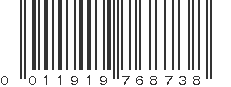 UPC 011919768738