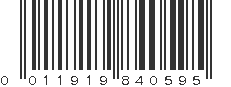 UPC 011919840595