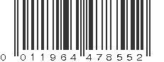 UPC 011964478552