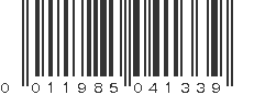 UPC 011985041339