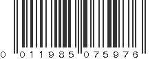 UPC 011985075976