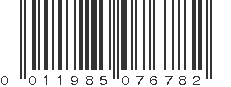 UPC 011985076782