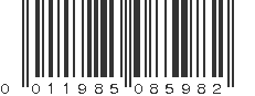 UPC 011985085982