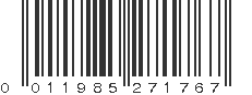 UPC 011985271767