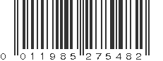 UPC 011985275482