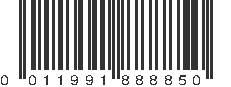 UPC 011991888850