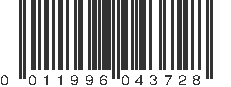 UPC 011996043728