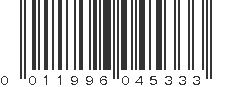 UPC 011996045333