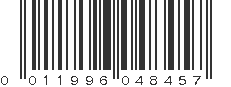 UPC 011996048457