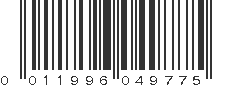 UPC 011996049775