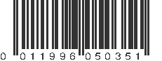 UPC 011996050351