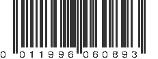 UPC 011996060893