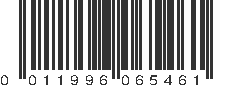 UPC 011996065461