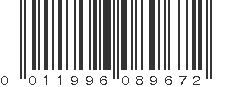 UPC 011996089672