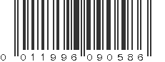 UPC 011996090586