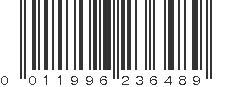 UPC 011996236489