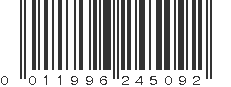 UPC 011996245092