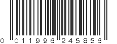 UPC 011996245856