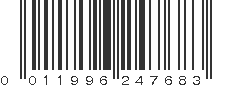 UPC 011996247683