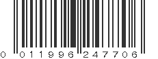 UPC 011996247706