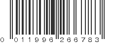 UPC 011996266783