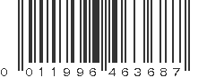 UPC 011996463687