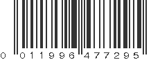 UPC 011996477295