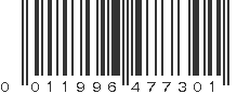 UPC 011996477301