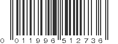 UPC 011996512736