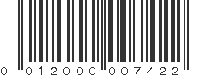 UPC 012000007422