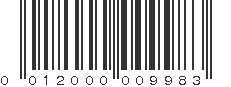 UPC 012000009983